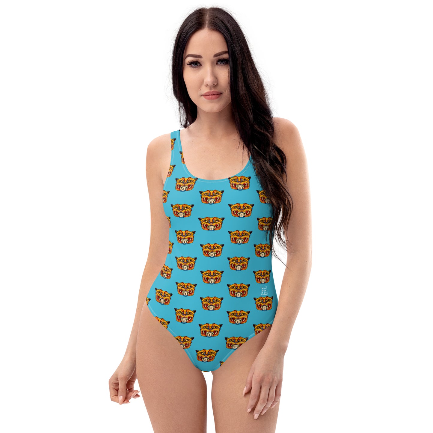 TRASHER x Prinkter One-Piece Swimsuit Blue