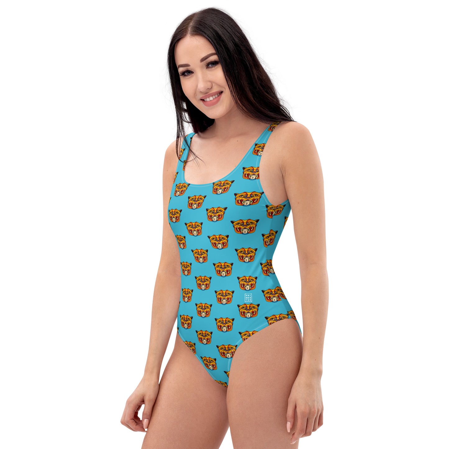 TRASHER x Prinkter One-Piece Swimsuit Blue