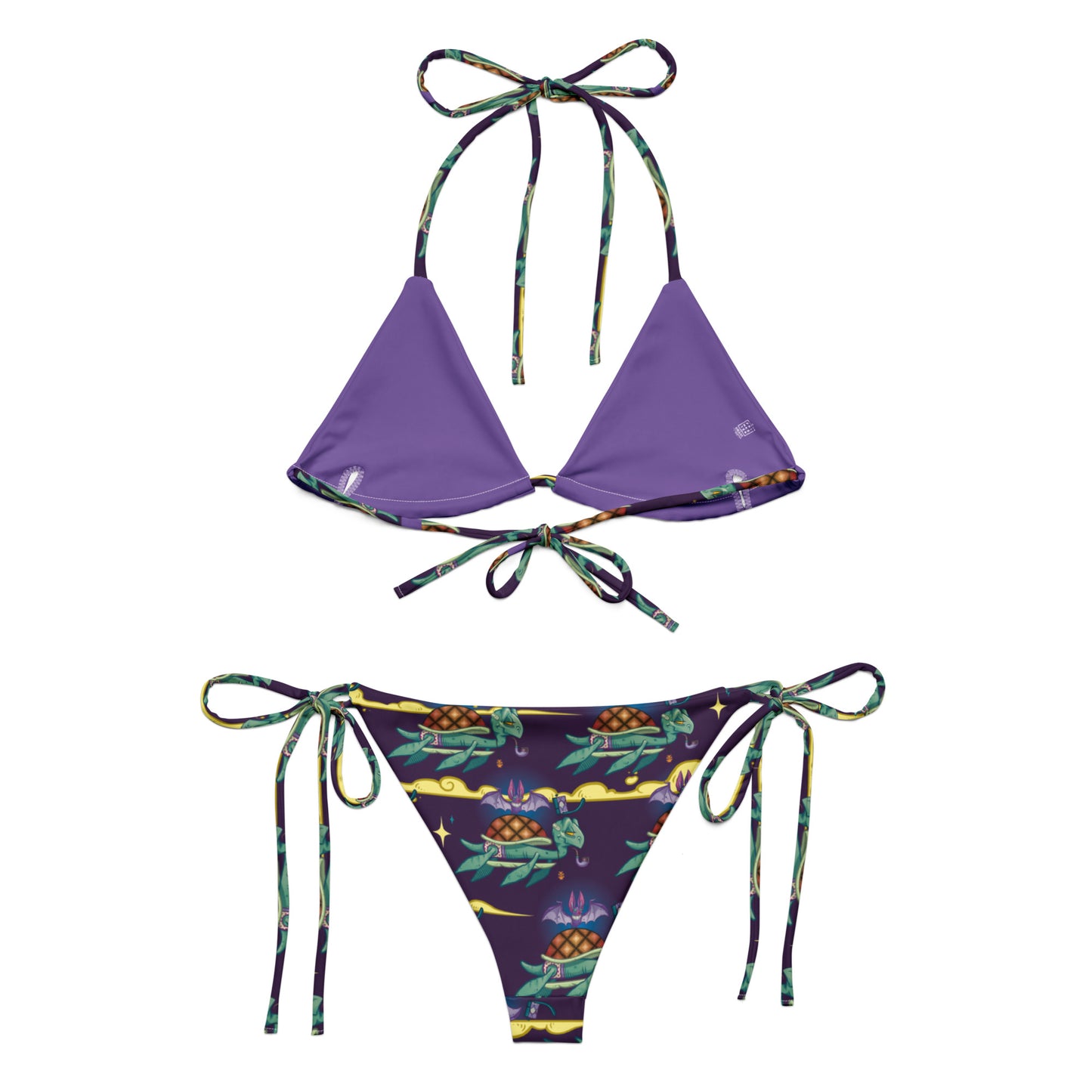 Kram x Prinkster Purple Bikini