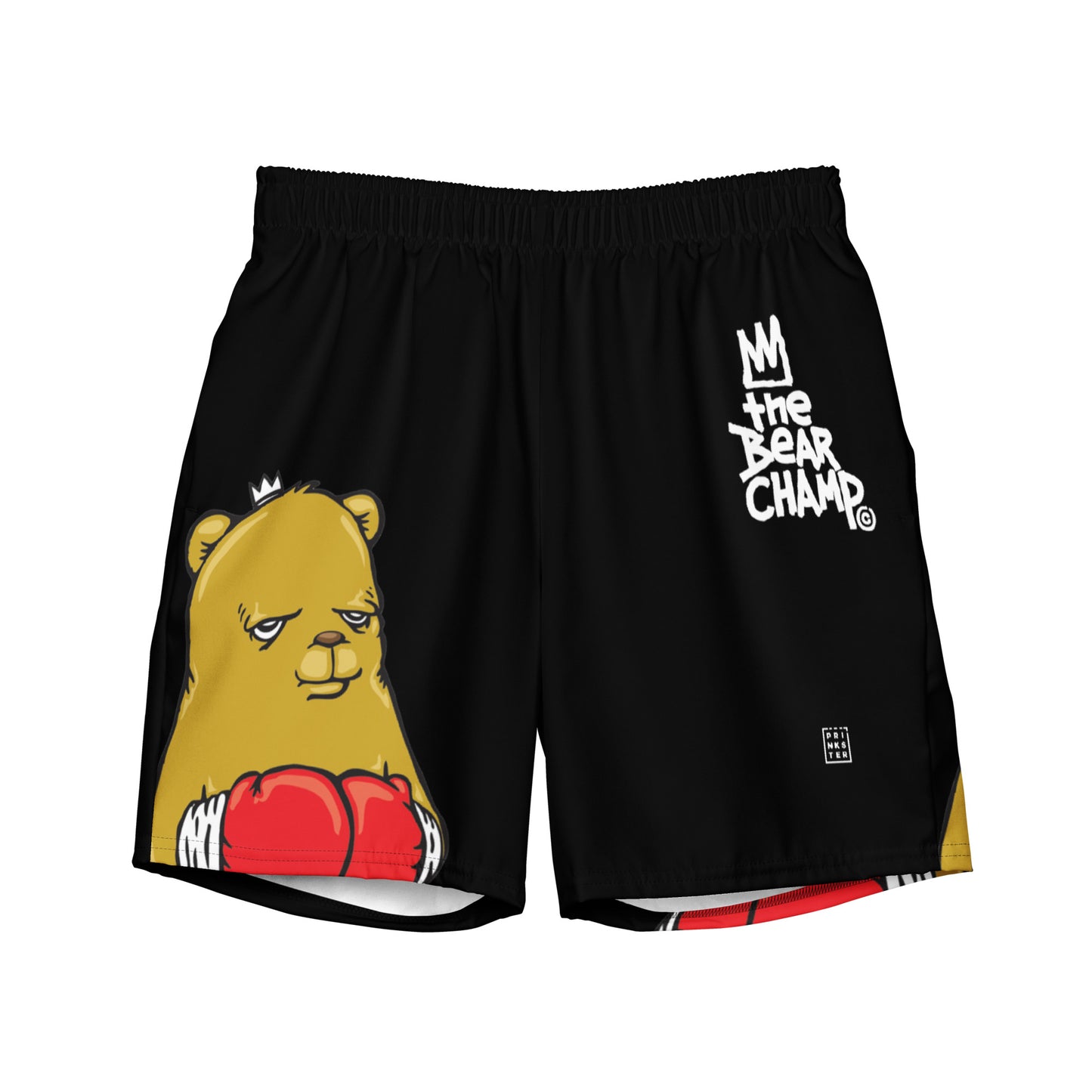 The Bear Champ Men's Eco swim trunks