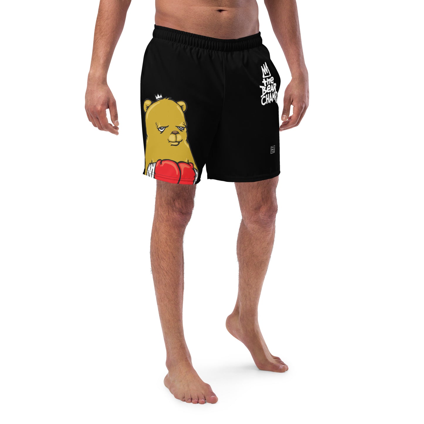 The Bear Champ Men's Eco swim trunks