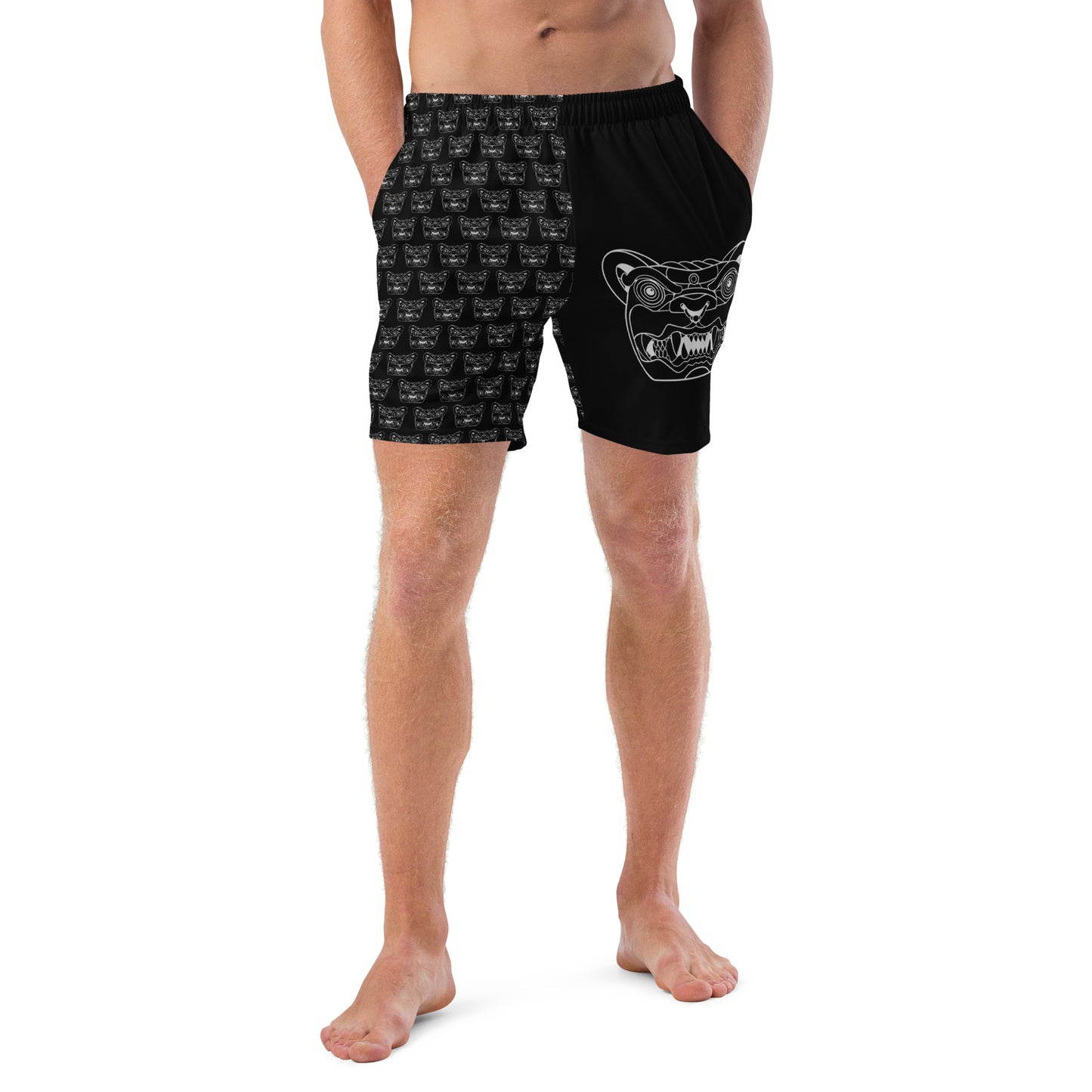 Trasher X Prinkster Dark Panther Men's swim trunks
