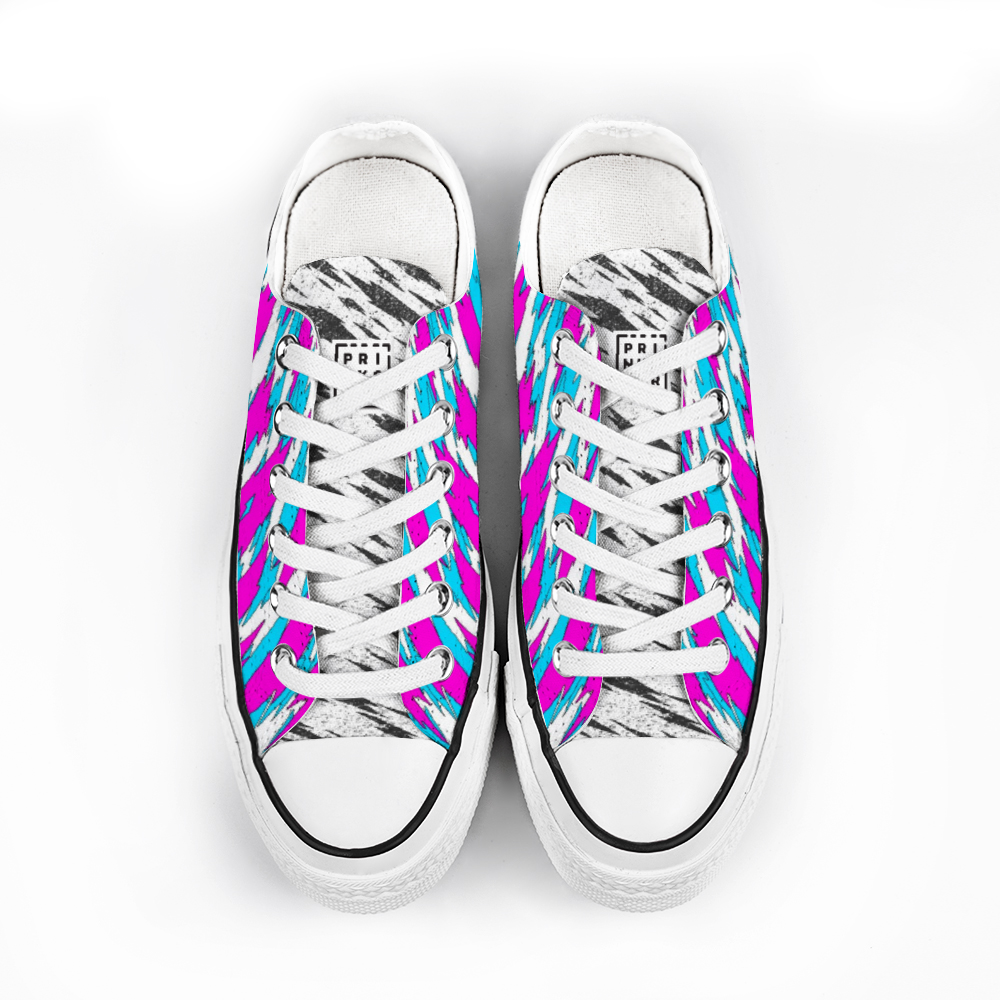 Custom Shoes Unisex Low Top Canvas Shoes