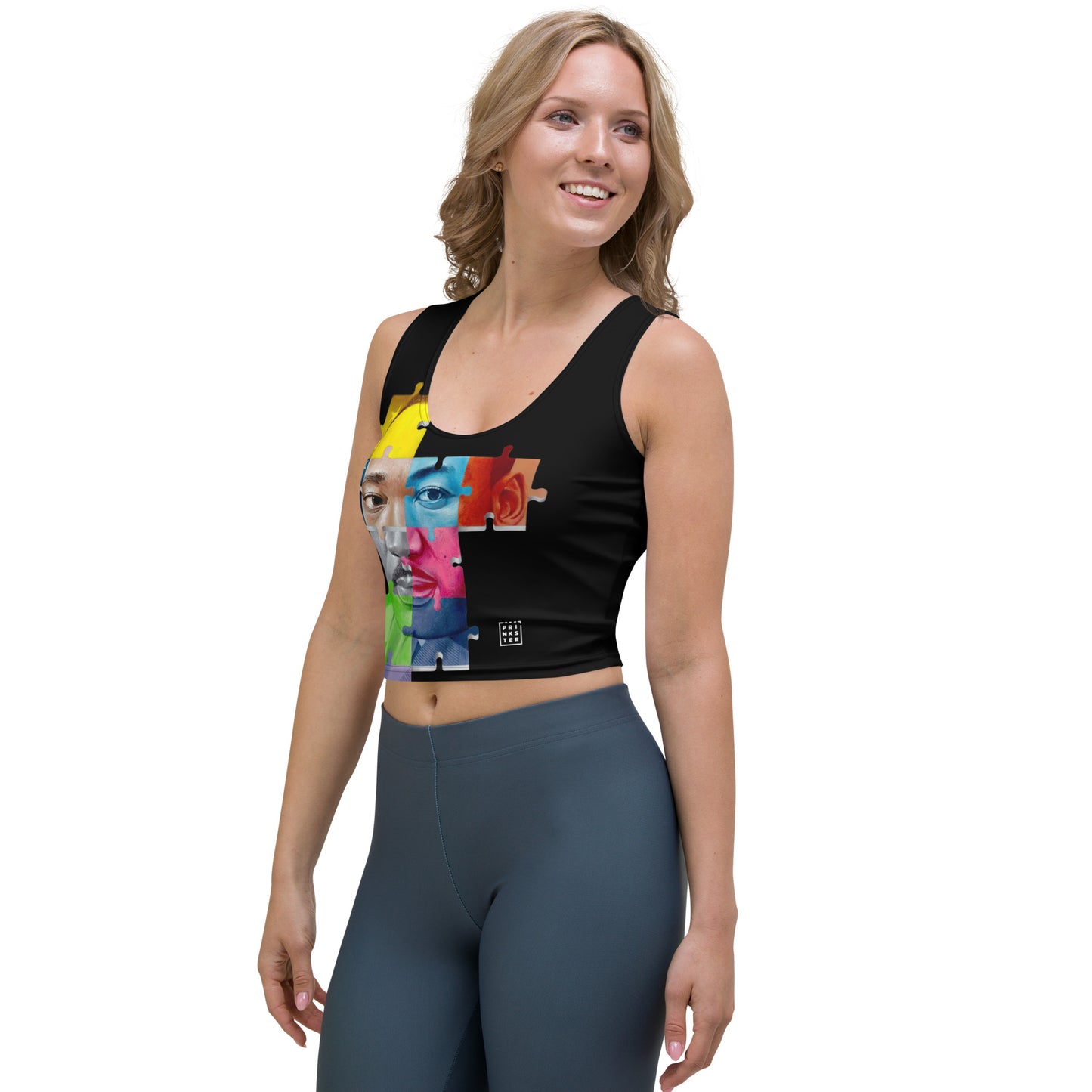 MRKAS MLK woman Crop Top
