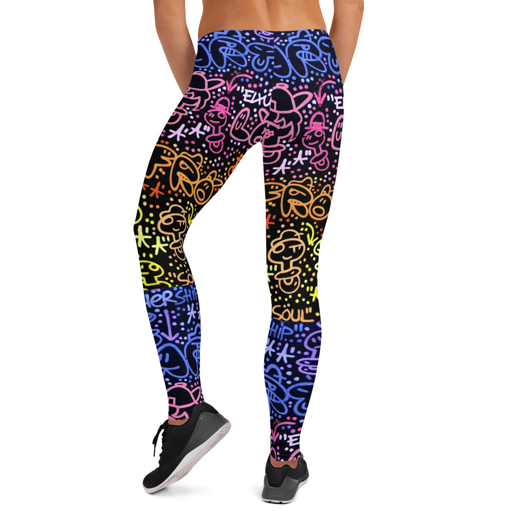 El Xupet negre Leggings Dark