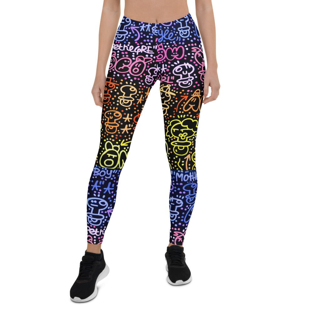 El Xupet negre Leggings Dark