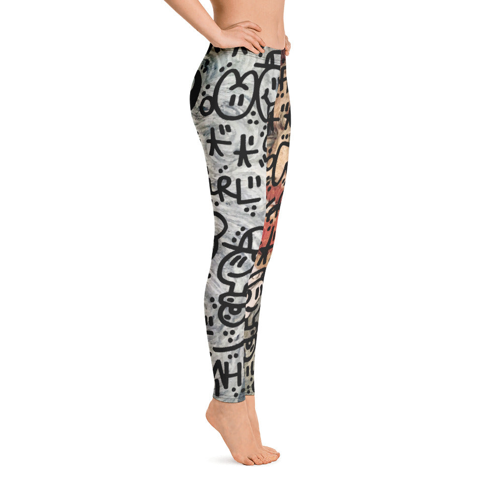 El xupet Negre Van Gogh Leggins