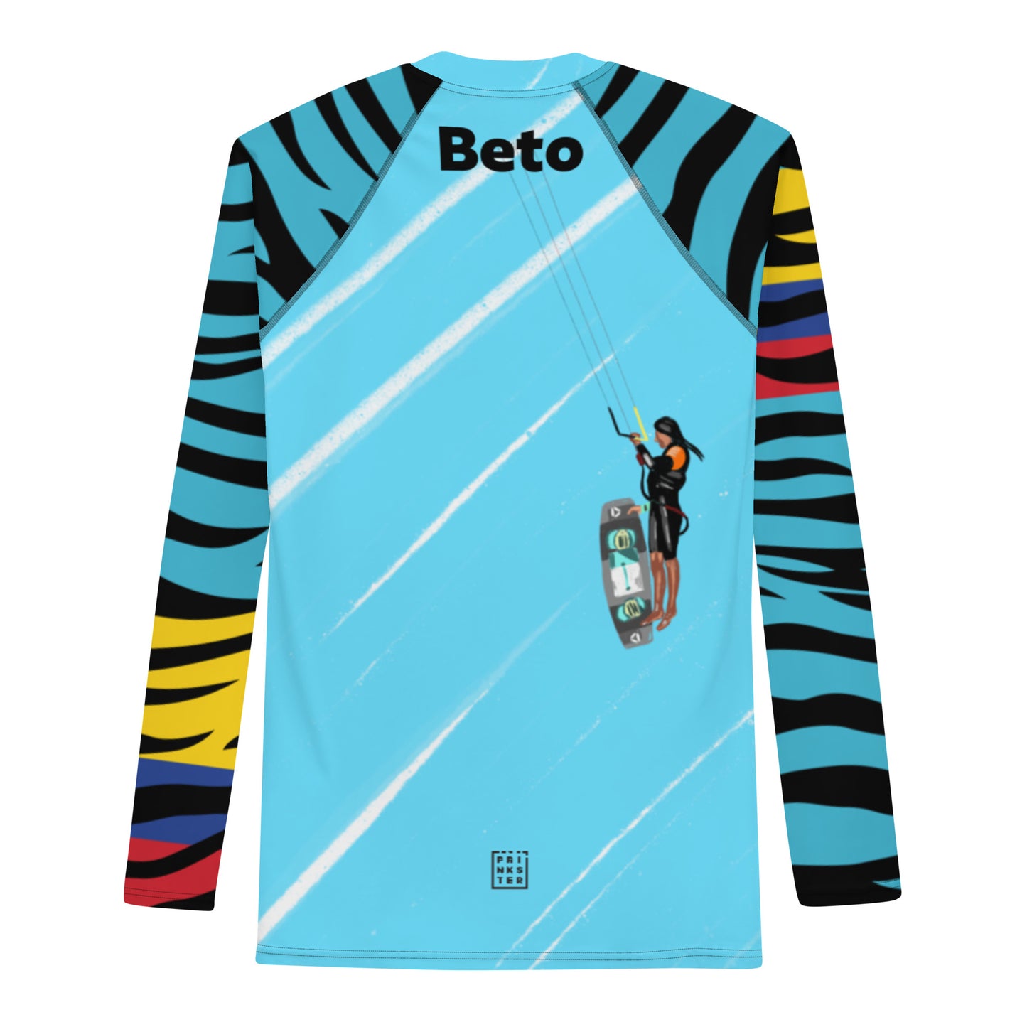 Prinkster World of Beto Men's Rash Guard