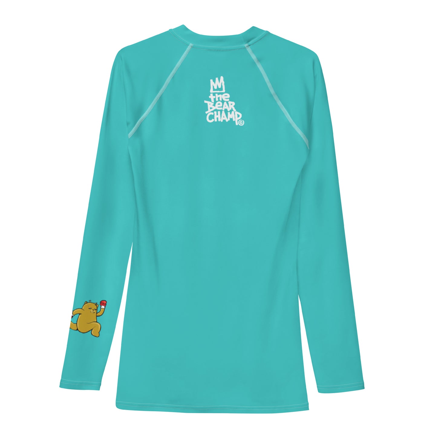 The Bear Champ Men's Rash Guard Blue
