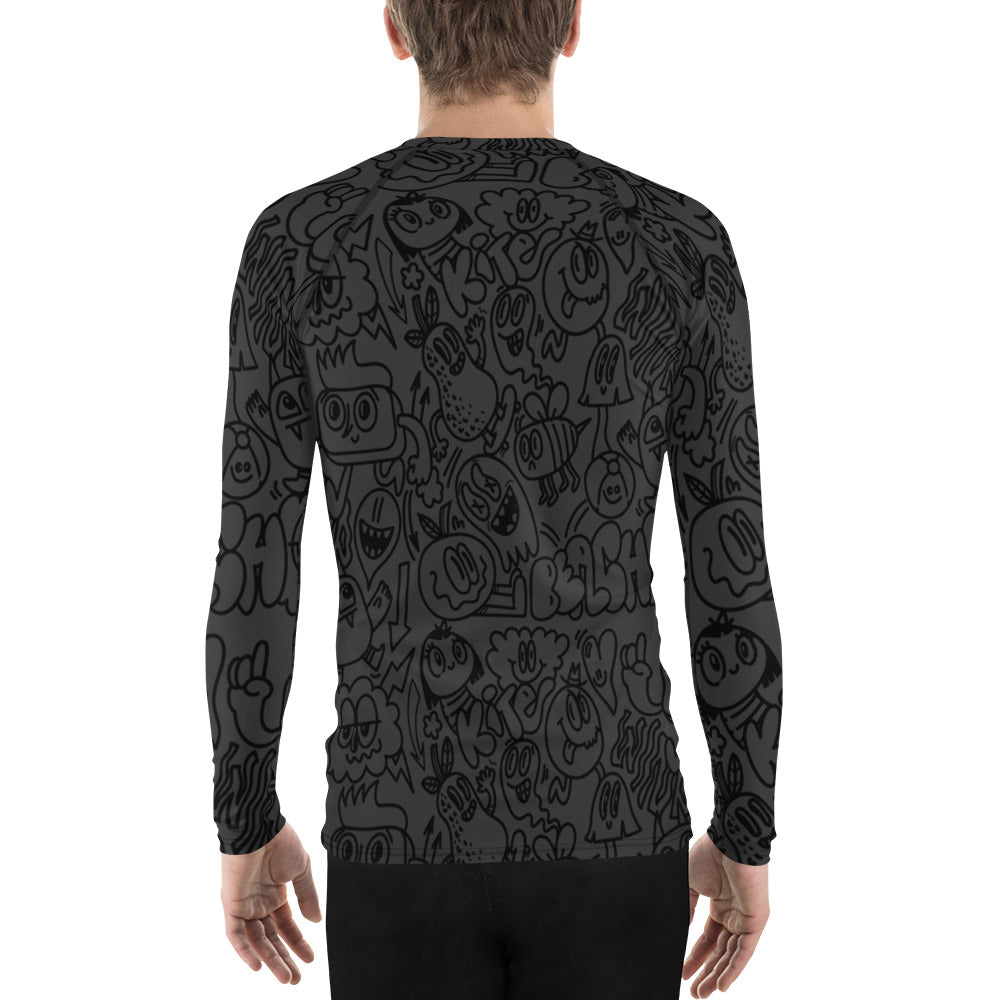 Wotto Men's Dark Rash Guard