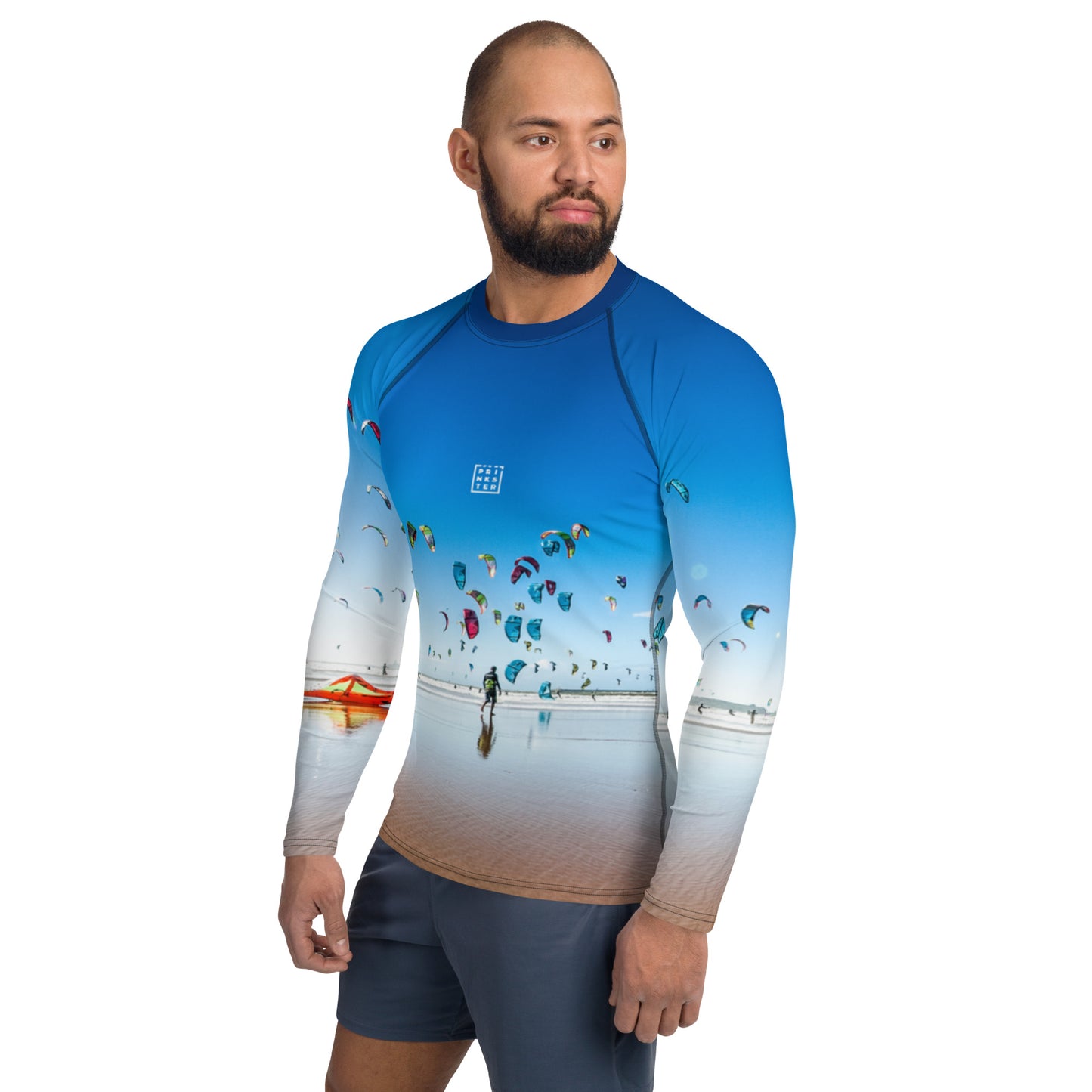 Prinkster Kite Men's Rash Guard