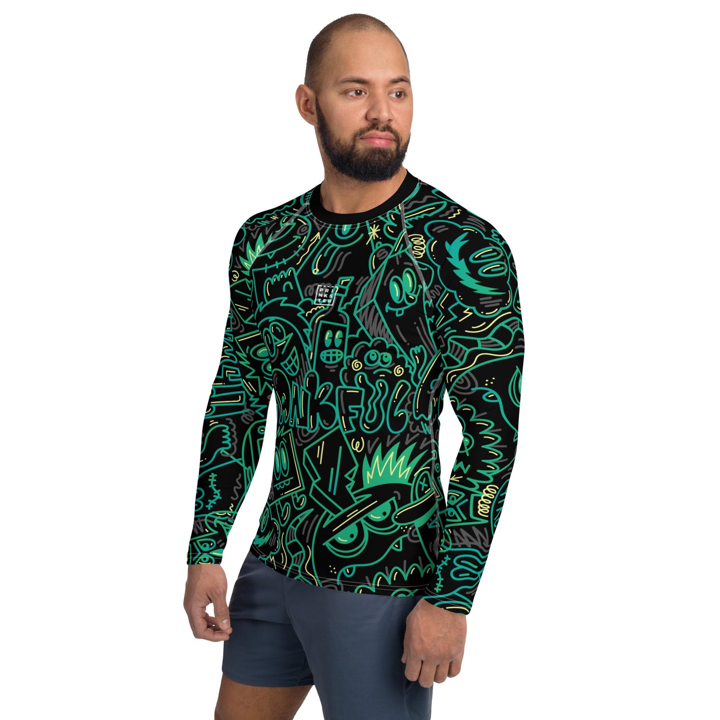 Wotto Thankfull Men's Rash Guard