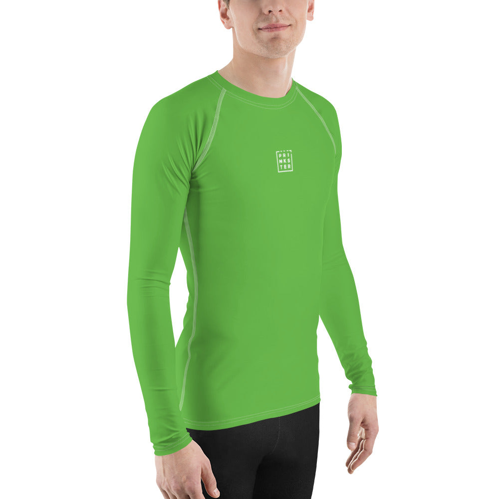 Prinkster Green Men's Rash Guard