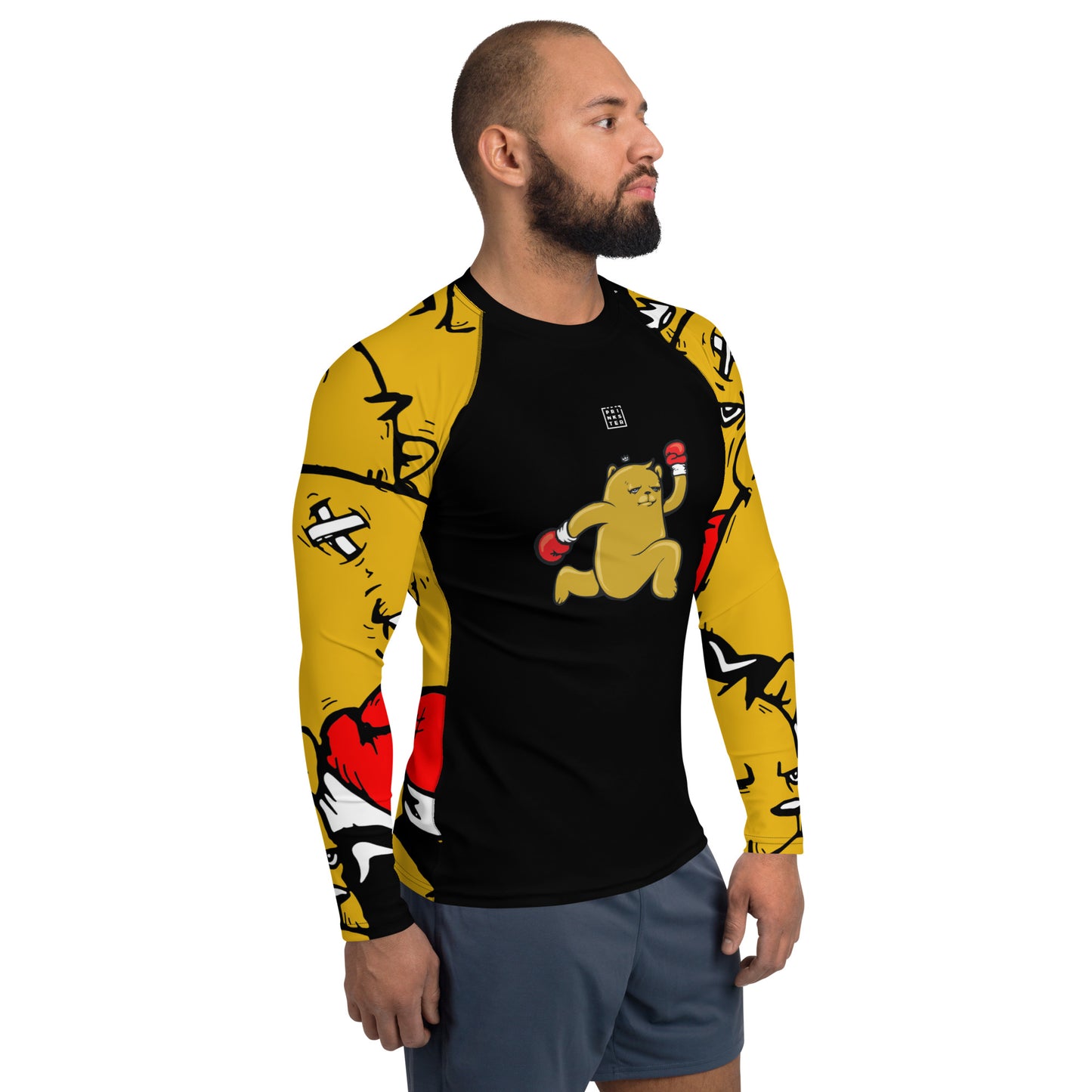 The Bear Champ Men's Rash Guard