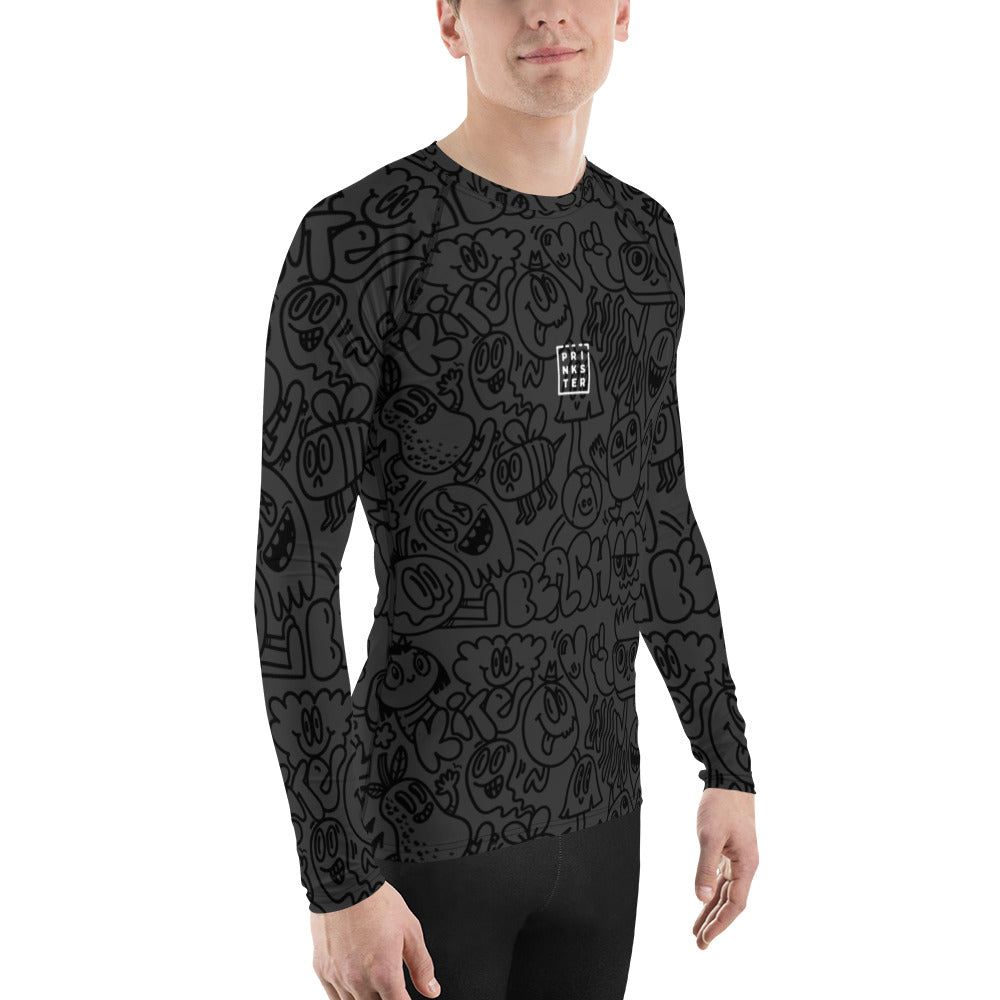 Wotto Men's Dark Rash Guard
