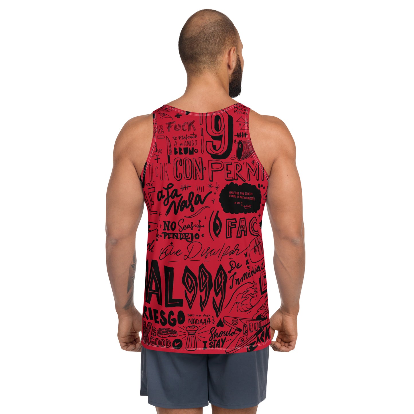 Prinkster Pol999 Red Tank Top
