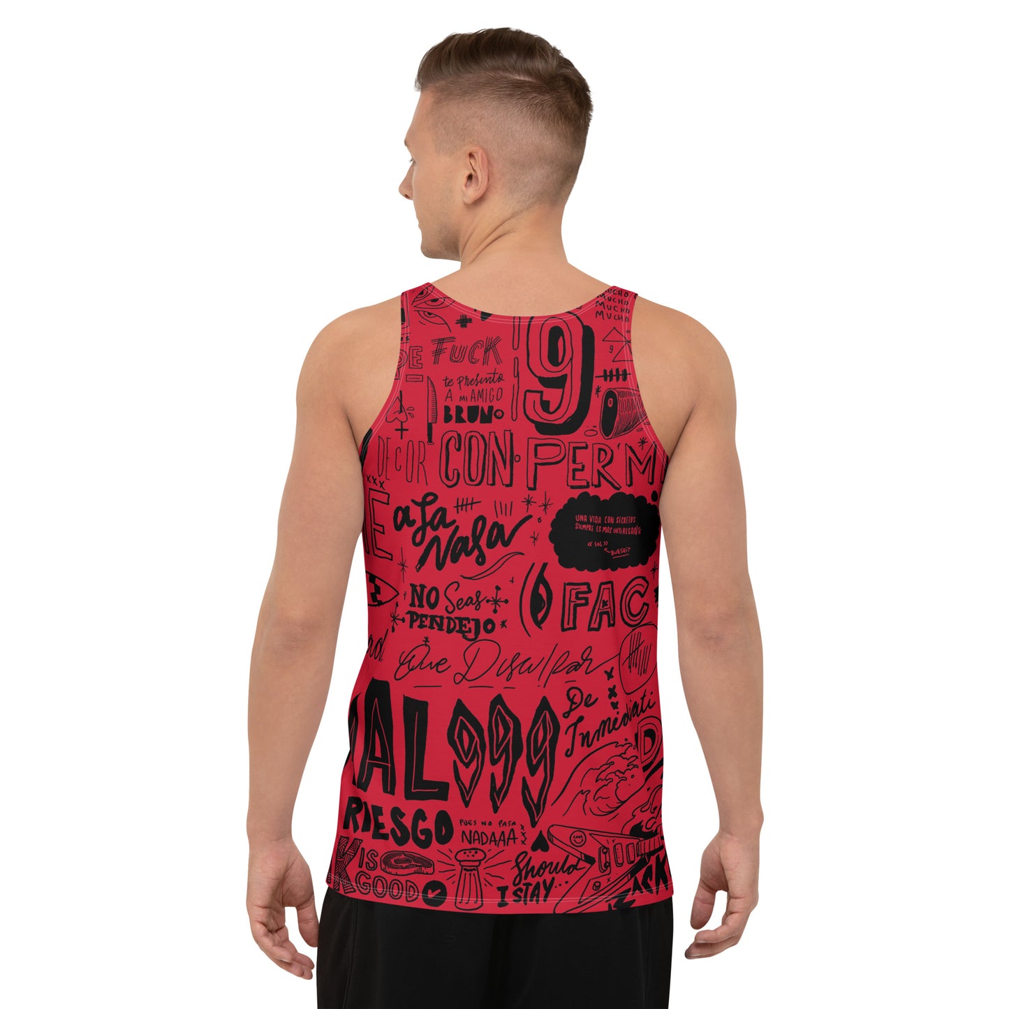 Prinkster Pol999 Red Tank Top