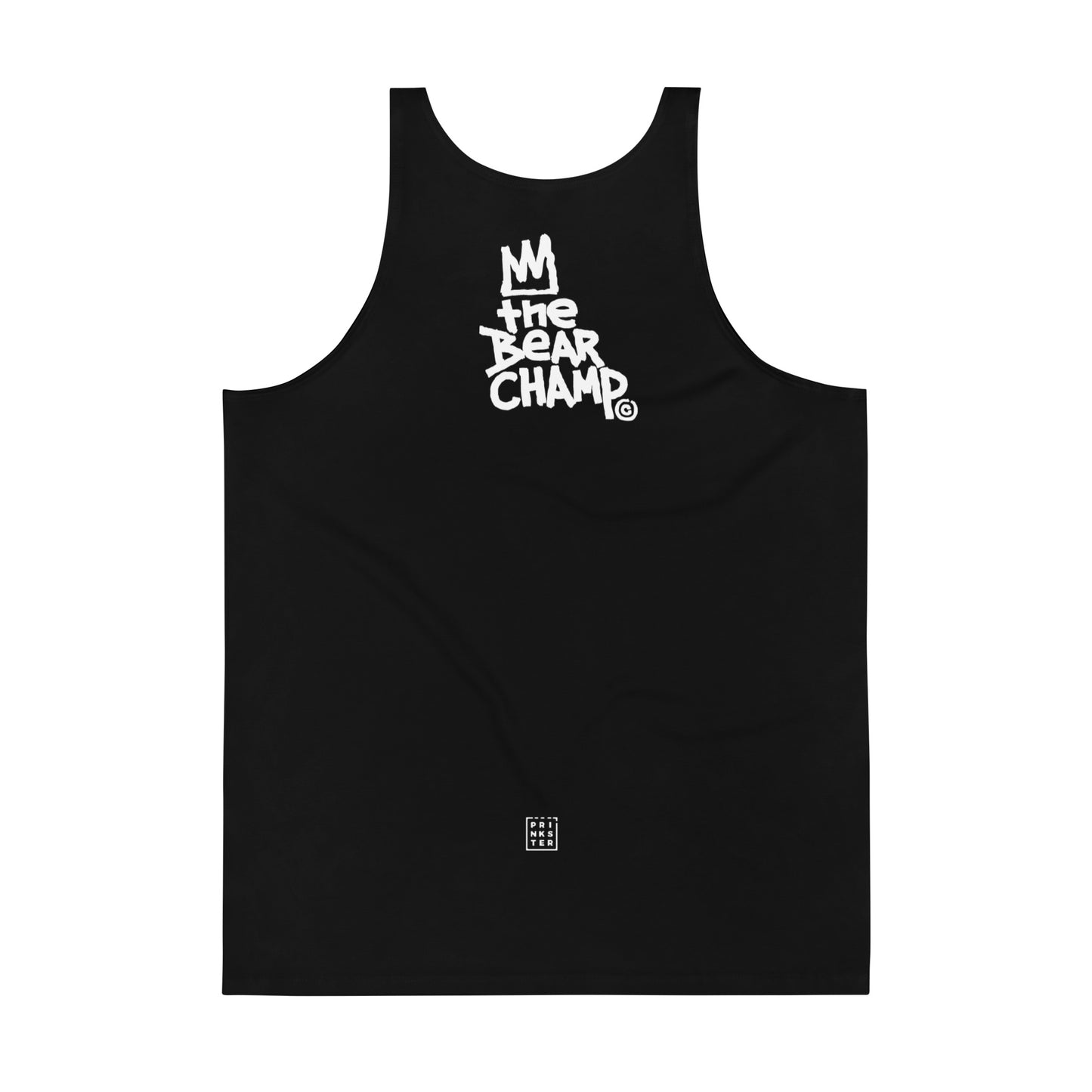 The Bear Champ Black Tank Top