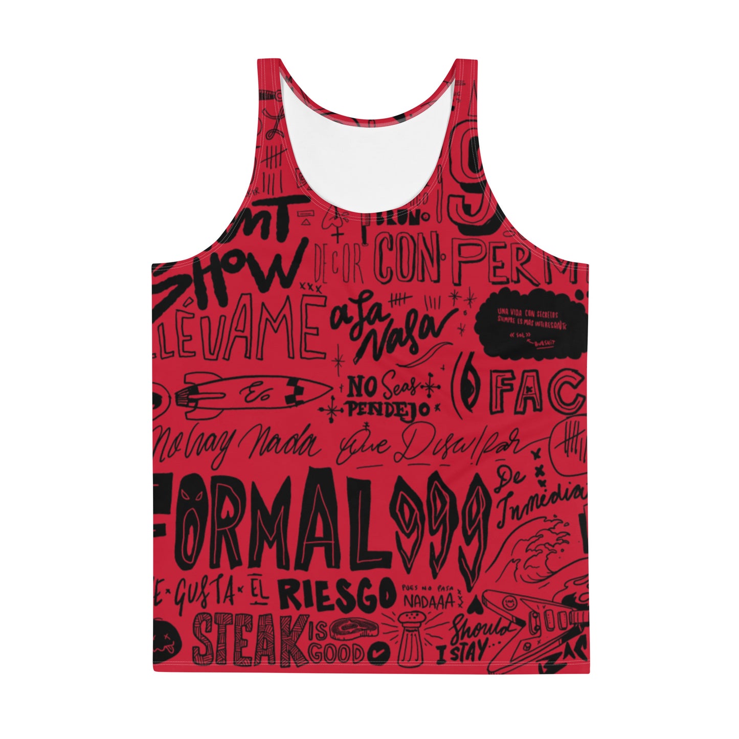 Prinkster Pol999 Red Tank Top