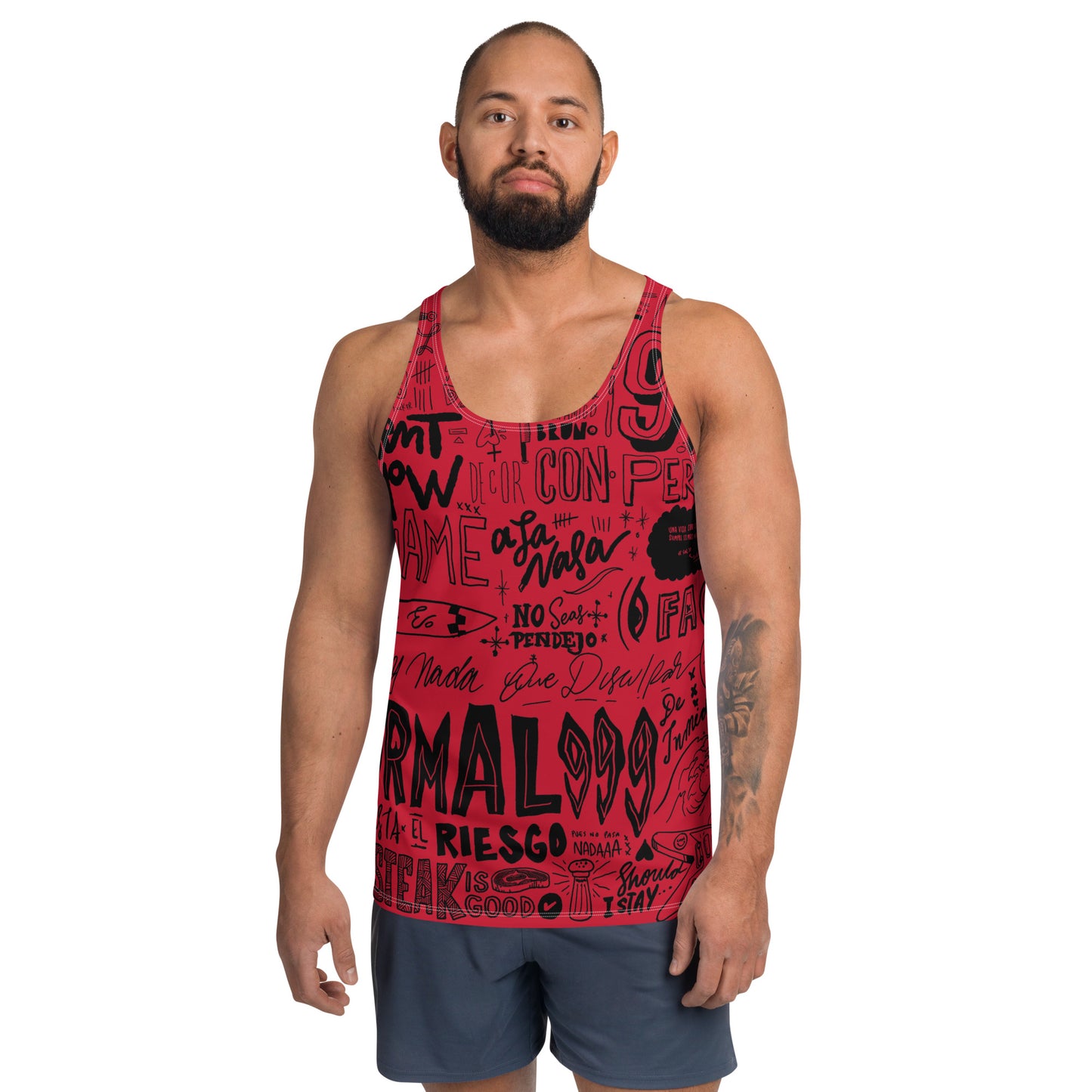 Prinkster Pol999 Red Tank Top