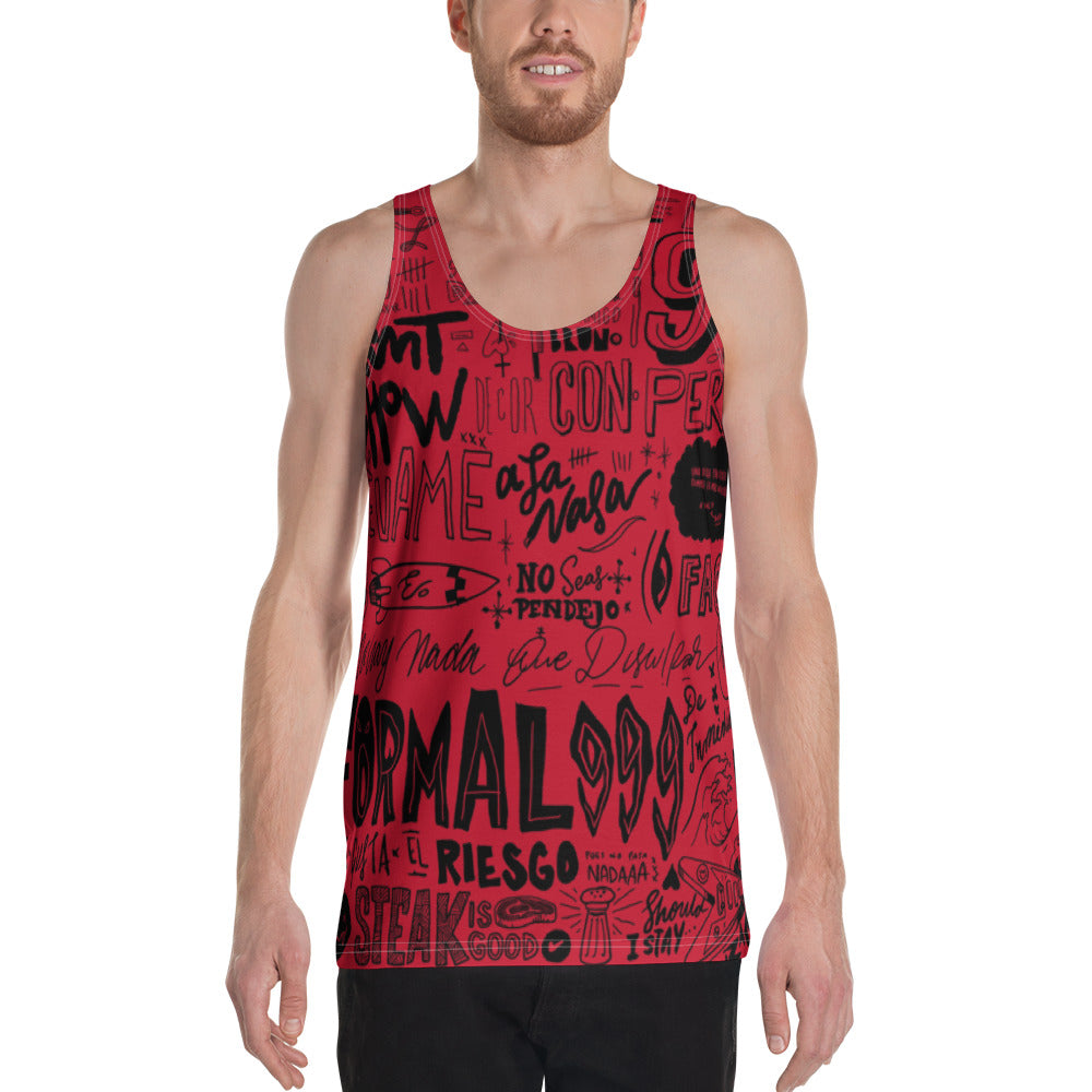 Prinkster Pol999 Red Tank Top