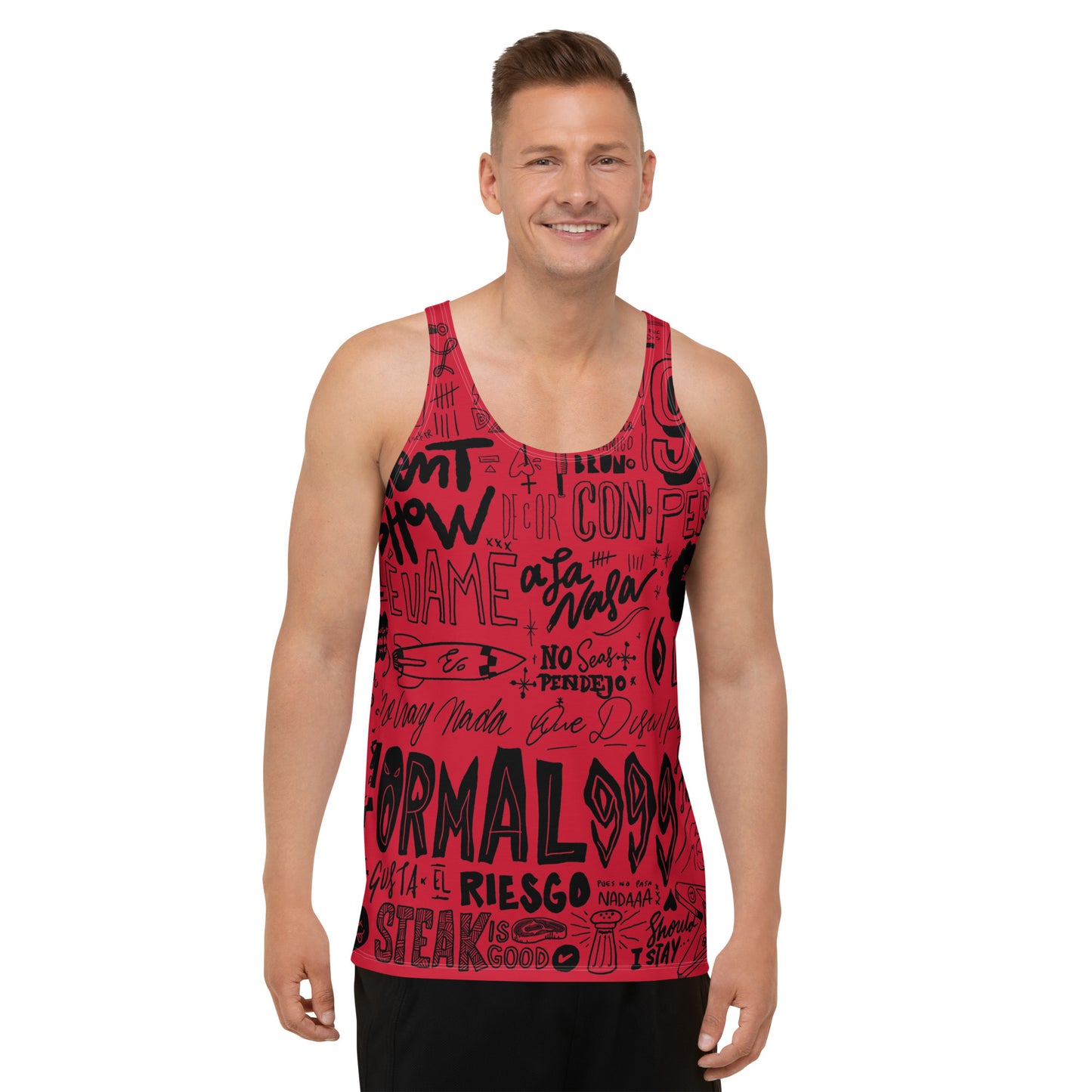 Prinkster Pol999 Red Tank Top