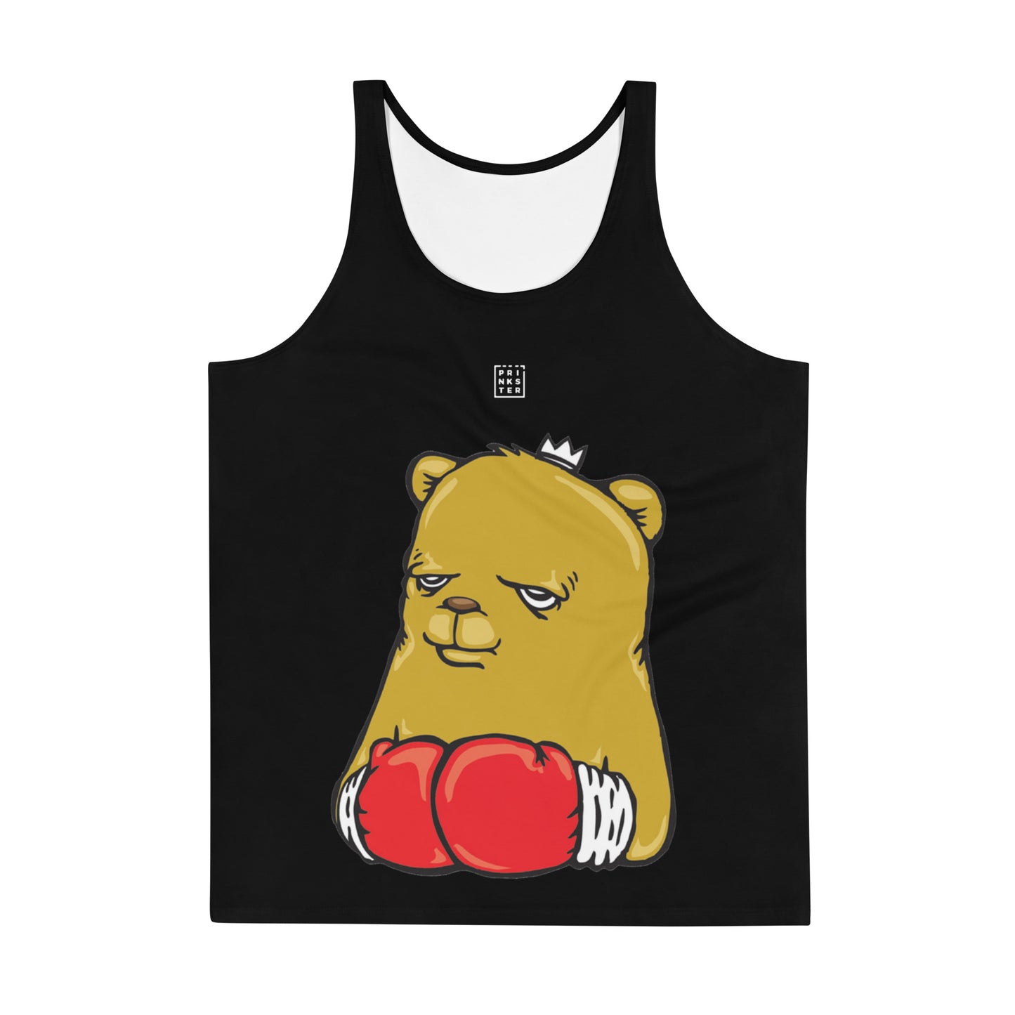 The Bear Champ Black Tank Top