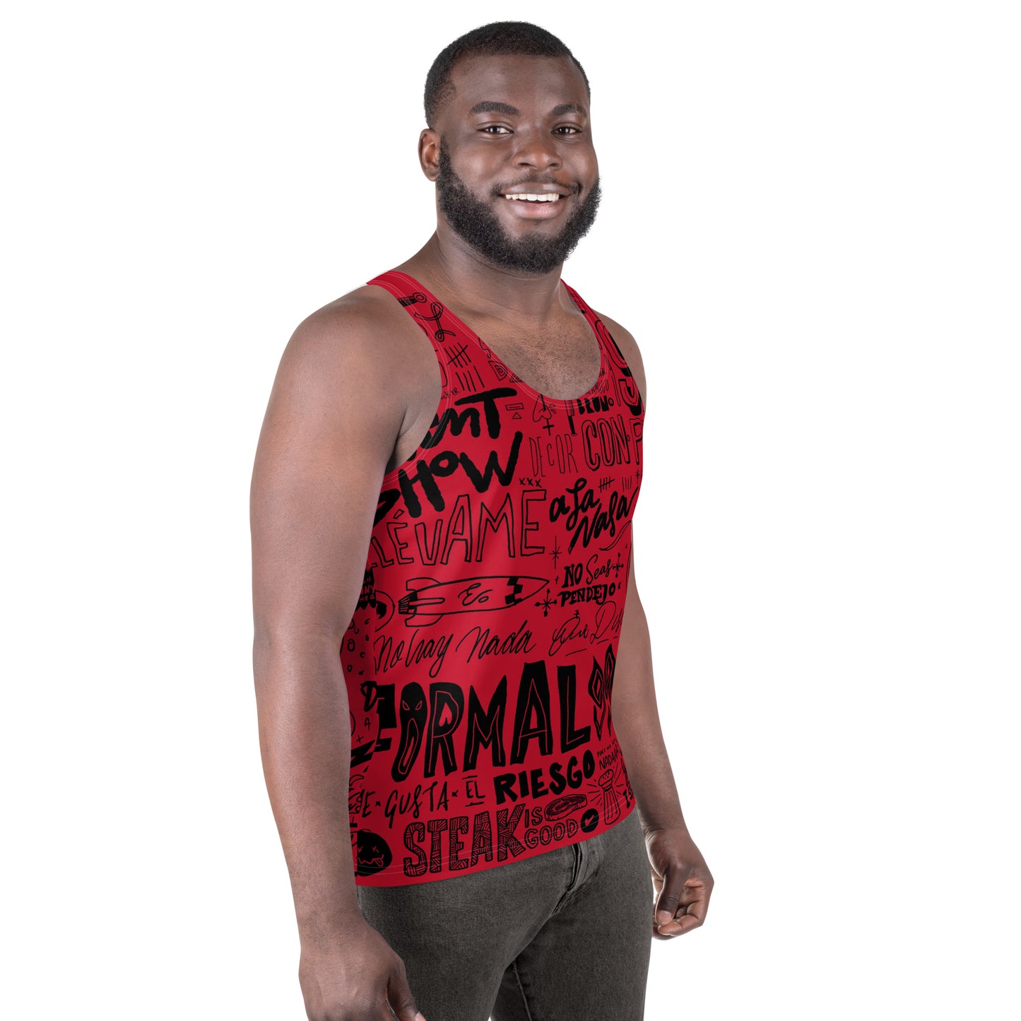 Prinkster Pol999 Red Tank Top