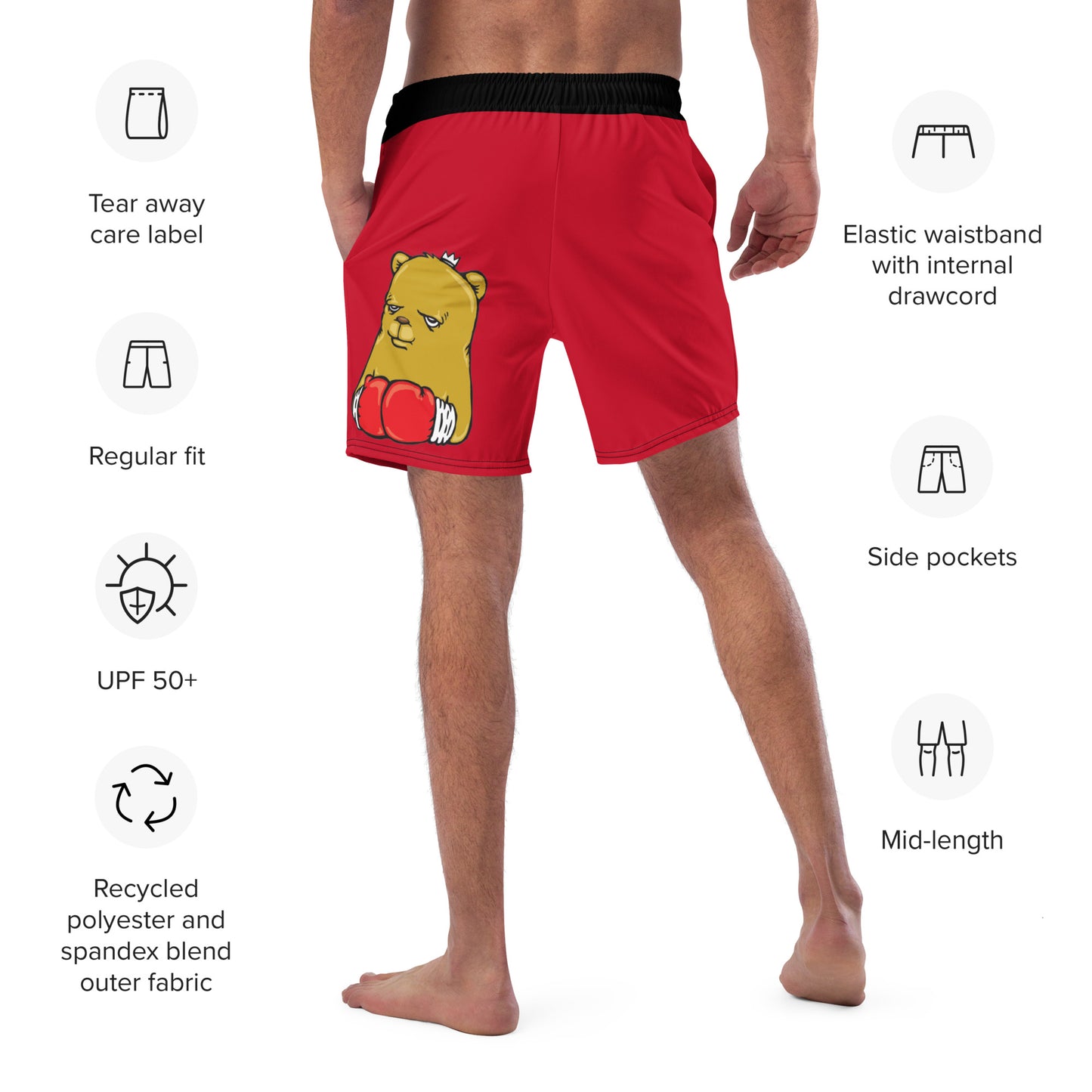 The Bear Champ Men's Eco Shorts