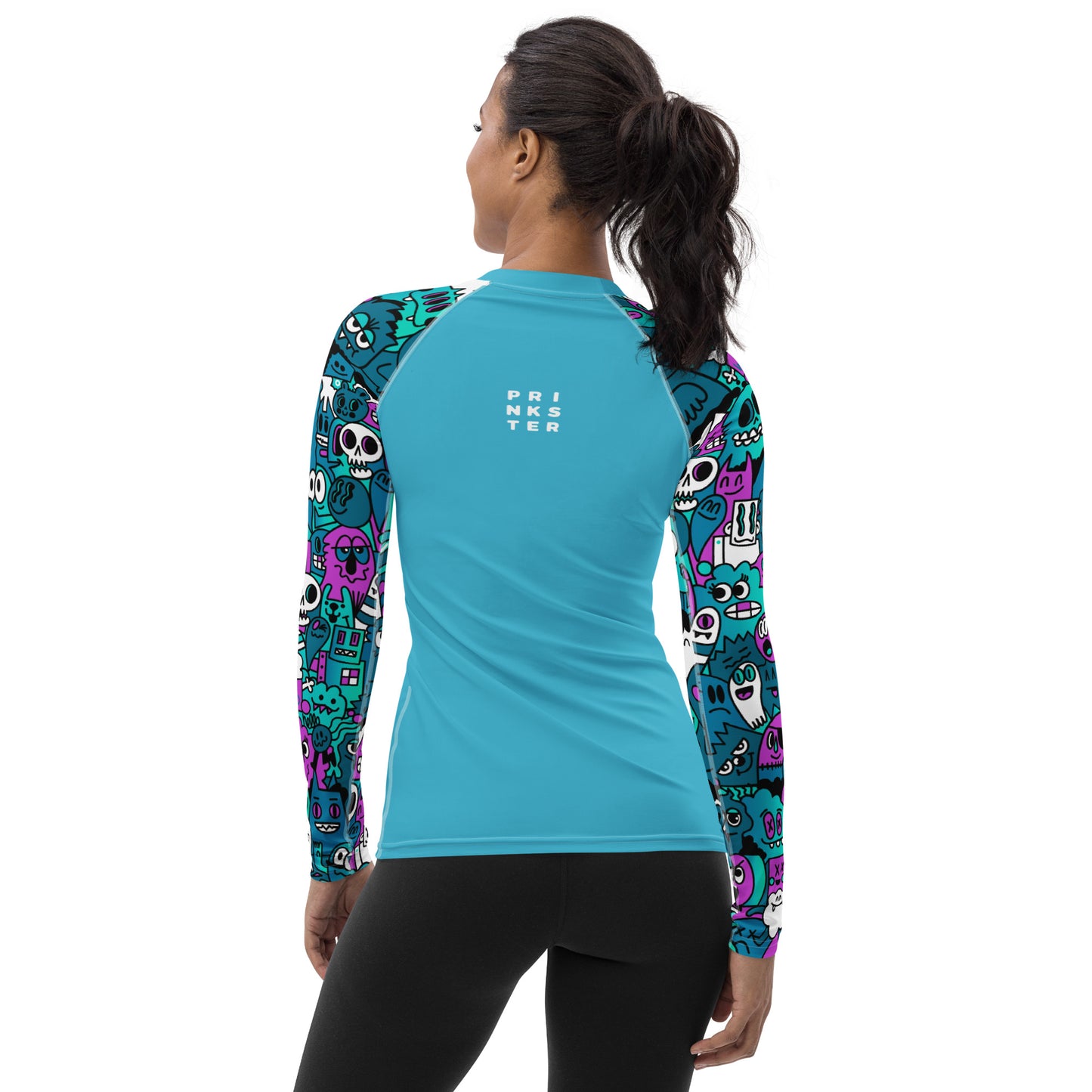 Wotto Women's Rash Guard Blue