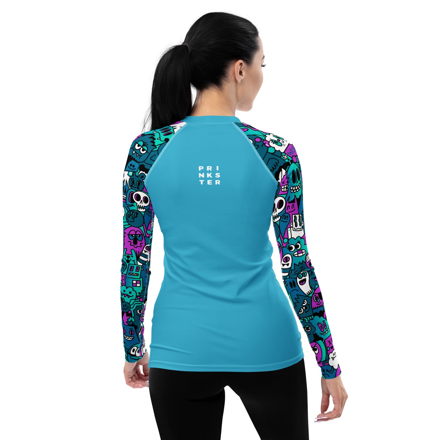 Wotto Women's Rash Guard Blue