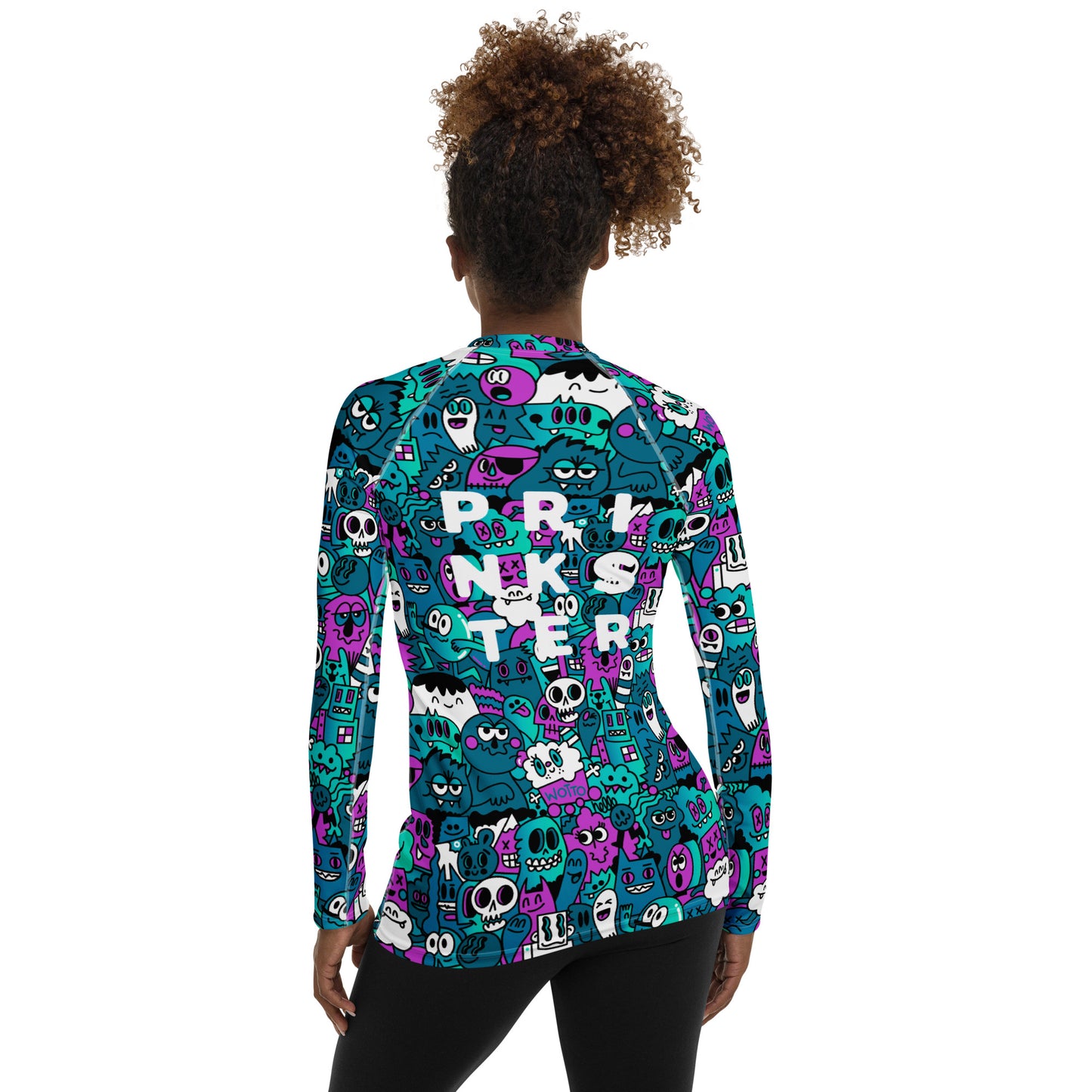 Wotto Women's Rash Guard Pink