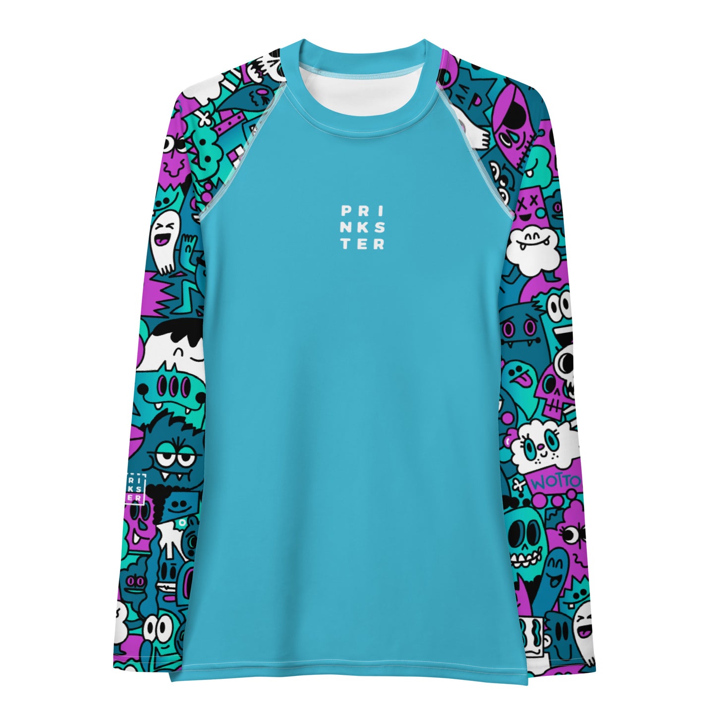 Wotto Women's Rash Guard Blue