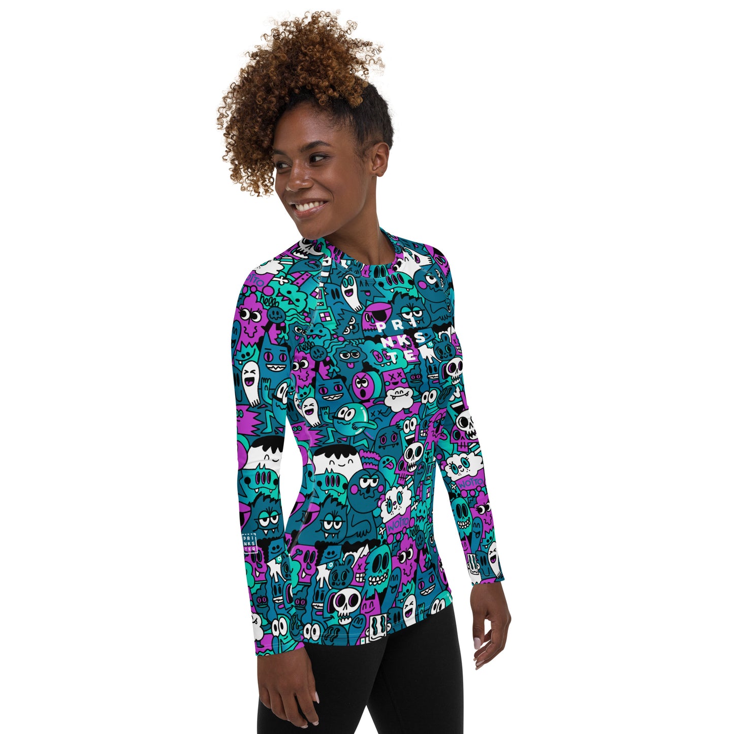 Wotto Women's Rash Guard Pink