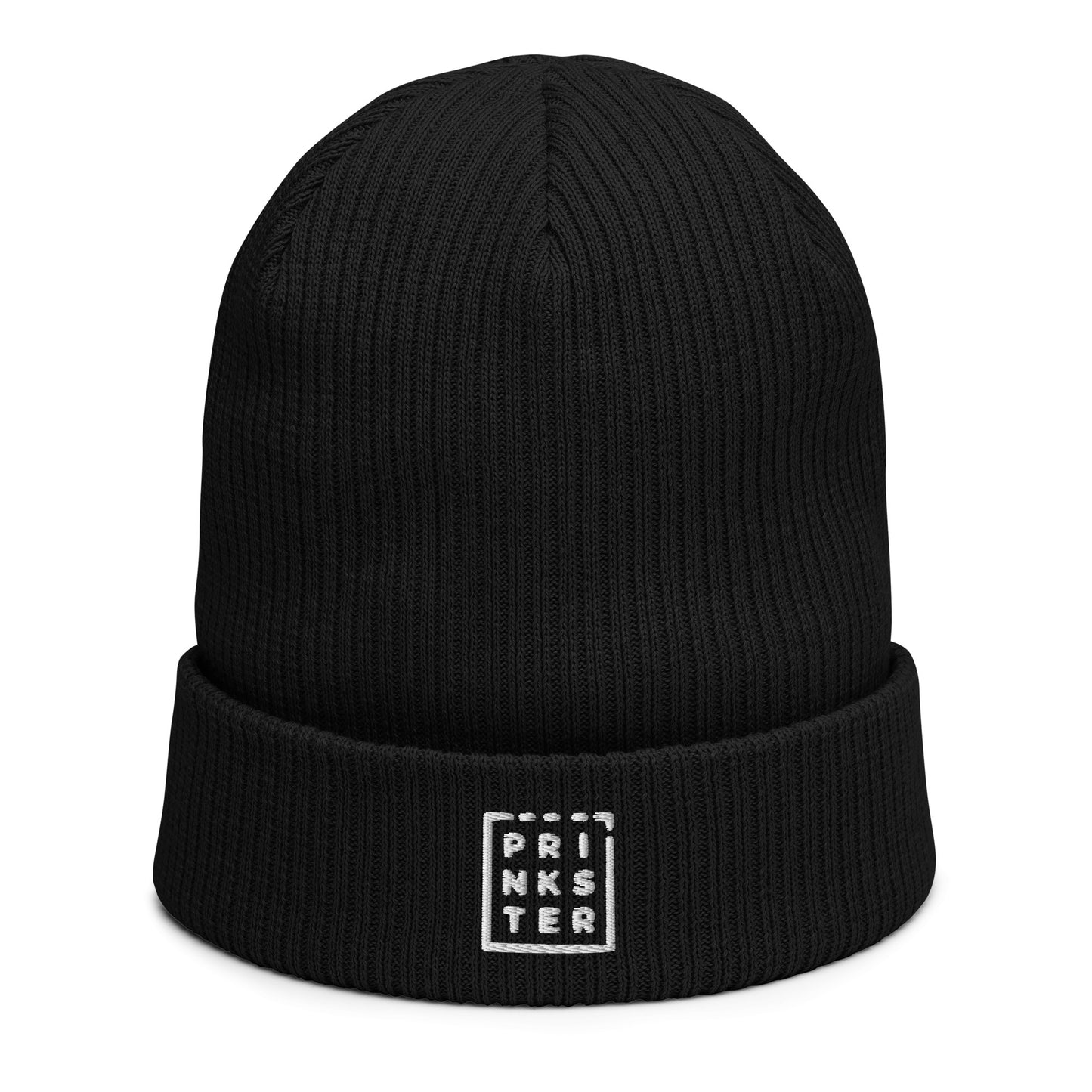 Prinkster Organic ribbed beanie