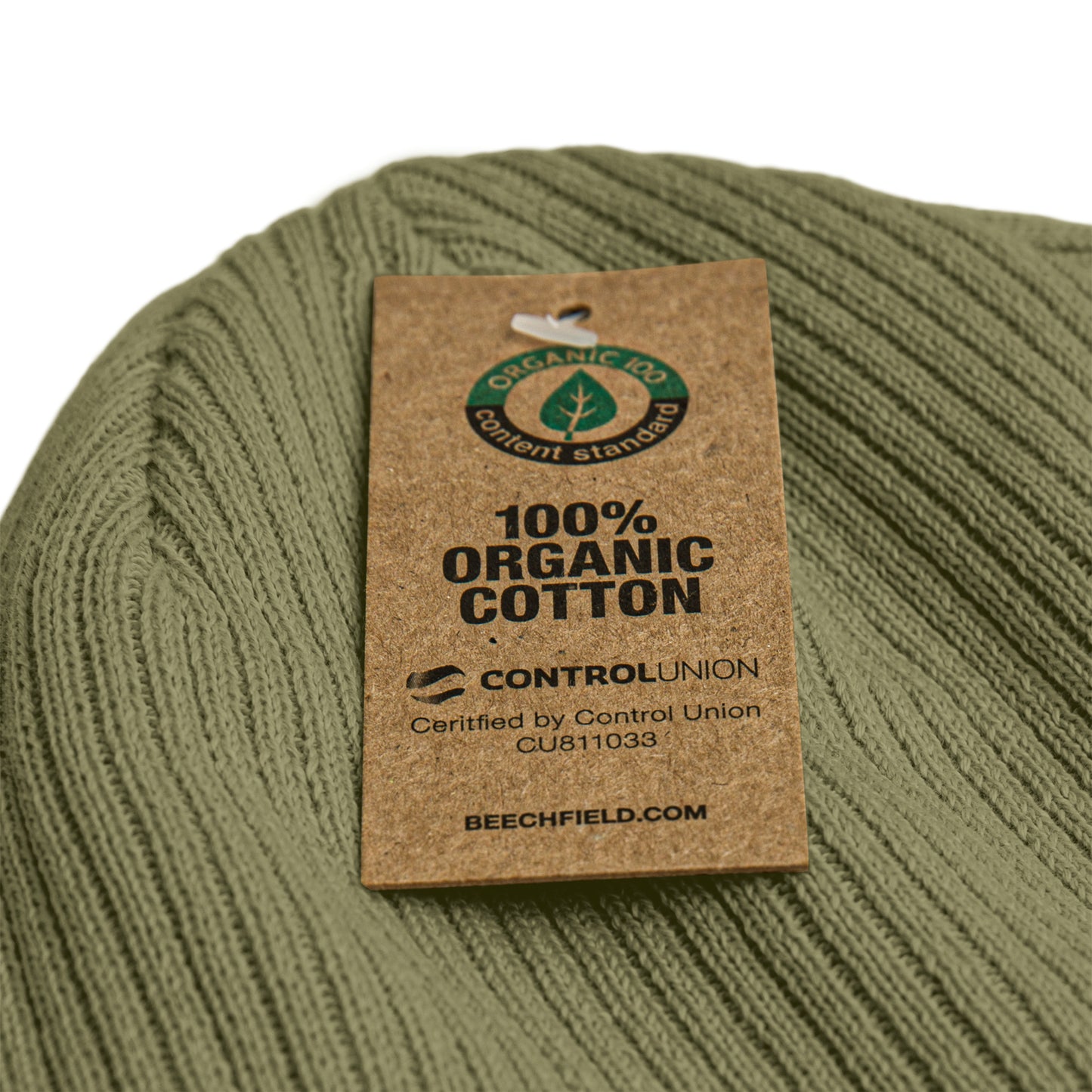 Prinkster Organic ribbed beanie