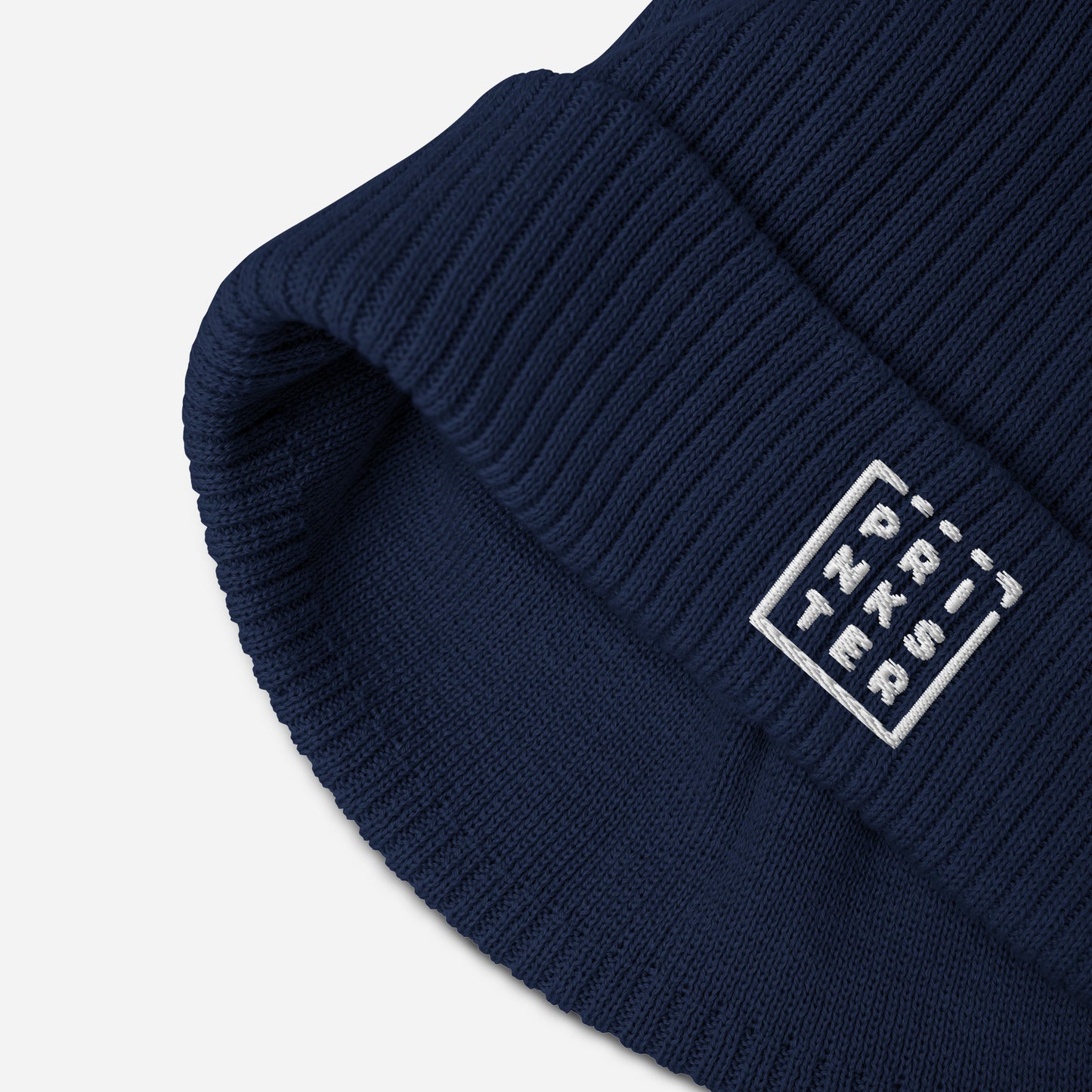 Prinkster Organic ribbed beanie