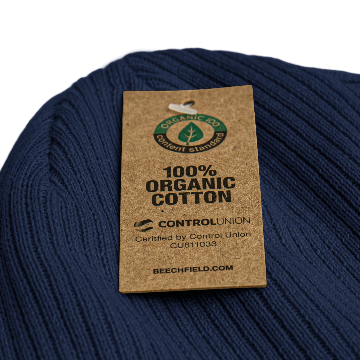 Prinkster Organic ribbed beanie
