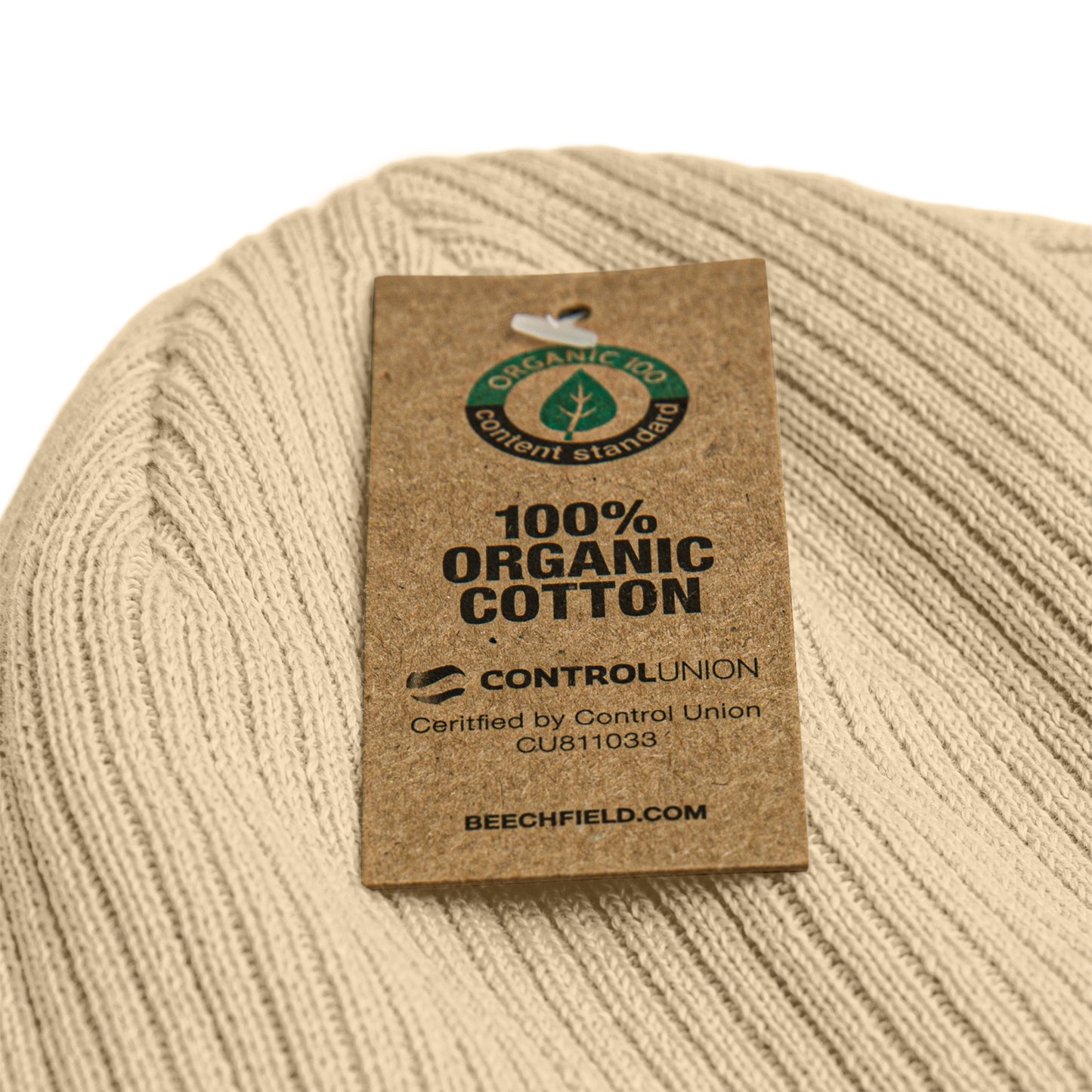 Prinkster Organic ribbed beanie