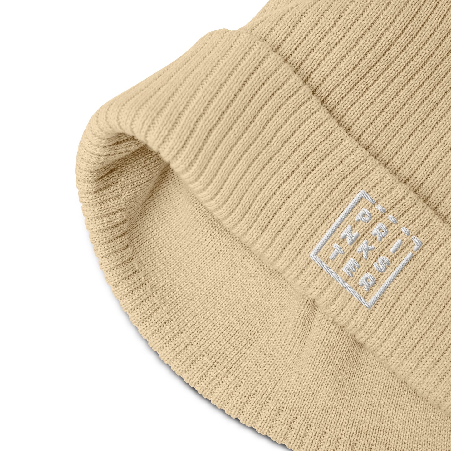Prinkster Organic ribbed beanie