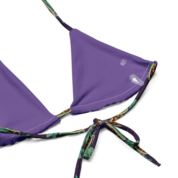 Kram x Prinkster Purple Bikini