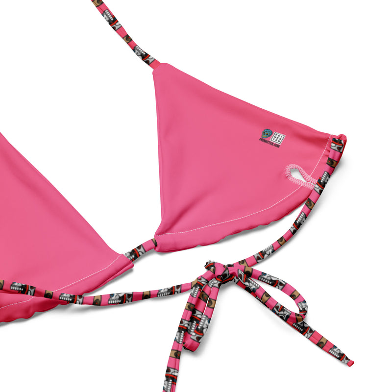 TRASHER x Prinkster Pink Navaja Bikini