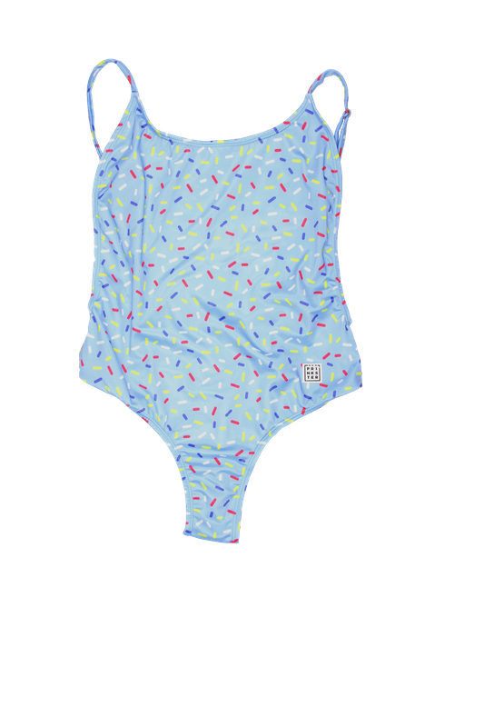 Blue Sprinkles Women One Piece