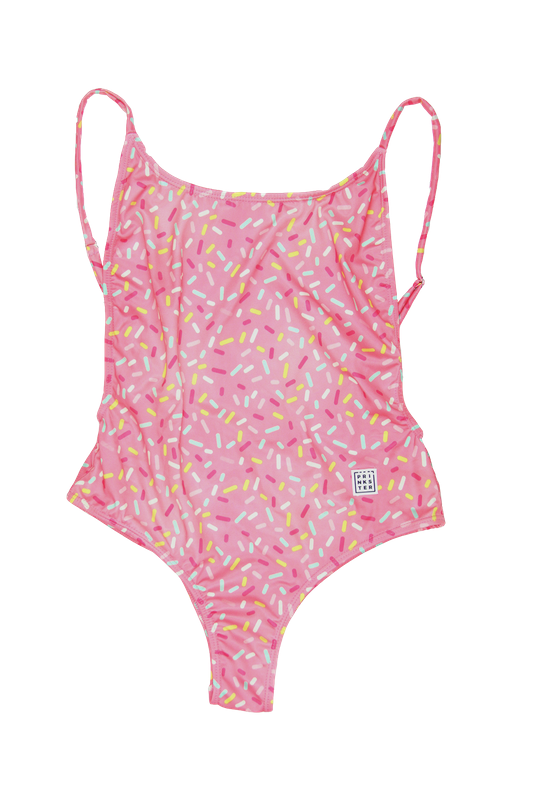 Pink Sprinkles Women One Piece