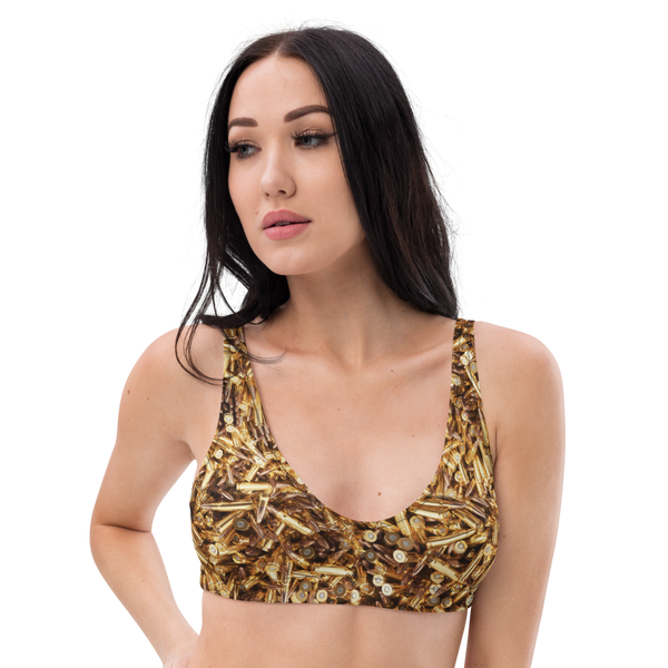 Golden Bullets - Bikini Top Eco Fabric