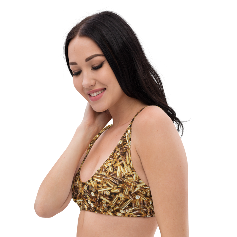 Golden Bullets - Bikini Top Eco Fabric