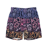 Xupet Men's  Purple swim trunks