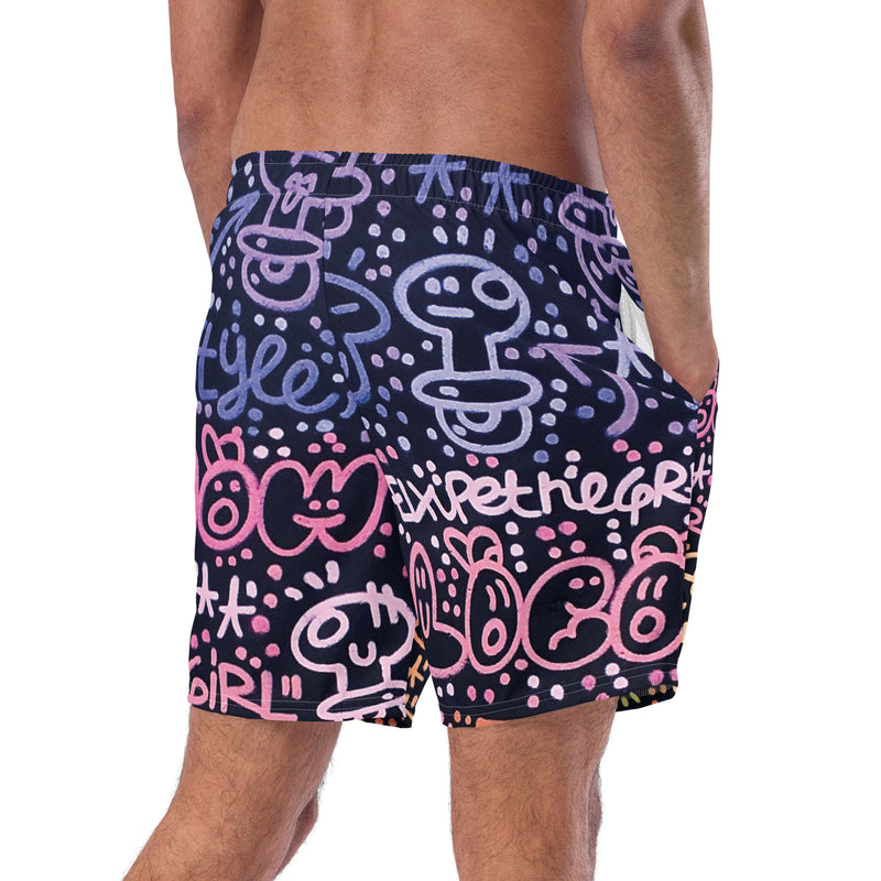 El Xupet Negre Men's Eco swim trunks