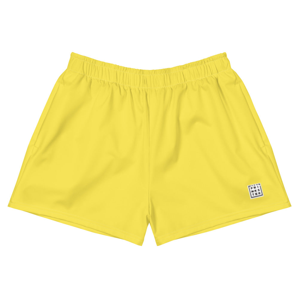 Yellow Women's Shorts