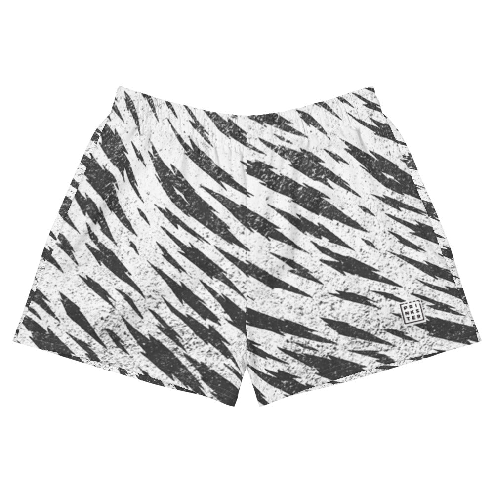 Pol999 -  Women's Athletic Shorts black/ white